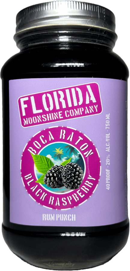 Florida Moonshine Company Flavor - Boca Raton black raspberry