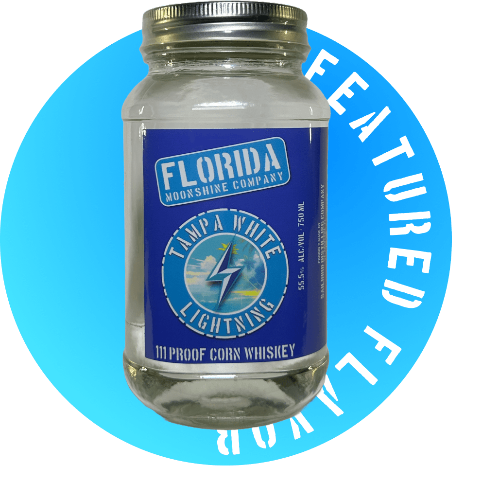 Featured Flavor Florida Moonshine Company Flavor - Tampa White Lighting Moonshine